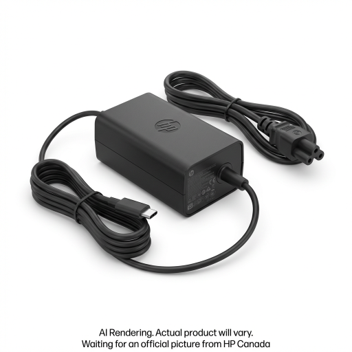 HP 45W USB-C AC Adapter Canada - French Bilingual