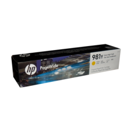 HP 981Y Jaune authentique PageWide Crtg