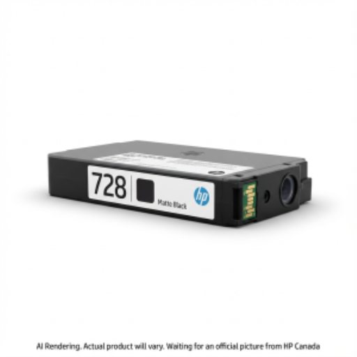 HP 728 130-ml Matte Black DesignJet Ink Cartridge