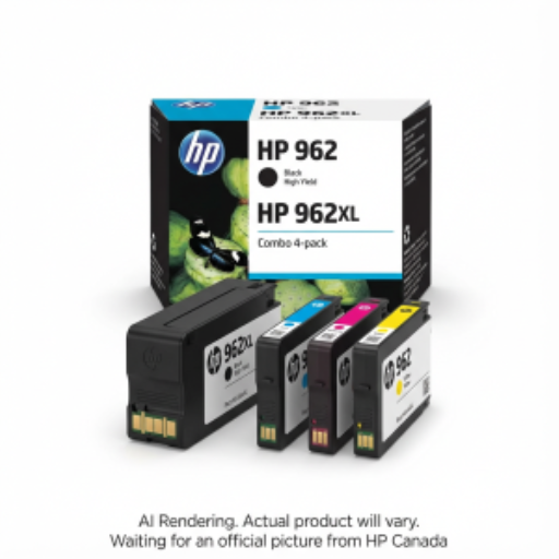 HP 962 CMJ / 962 XL Noir - paquet de 4