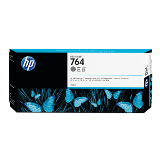 HP 764 300-ml Gray Ink Cartridge