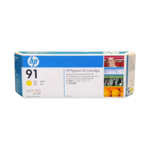 HP 91 Yellow 775 ml Ink Cartridge