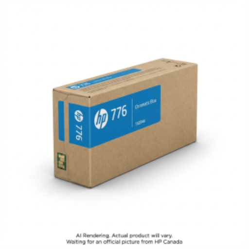 1XB04A HP HP 776 Cartouche d'encre DesignJet bleu chromatique 1L