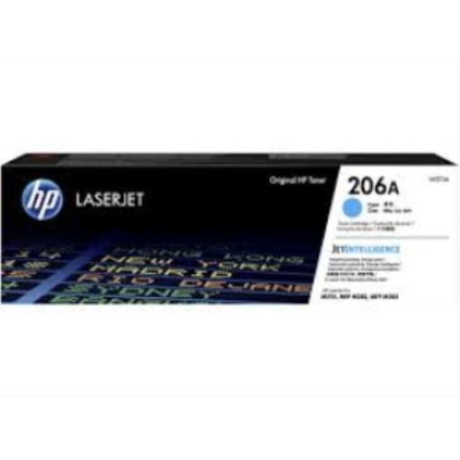 Cartouche de toner LaserJet HP 206A cyan authentique