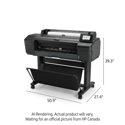 HP DesignJet Z9+ 24in Postscript Printer Americas Region-Eng,BraPt,FrCan,LtnaSp