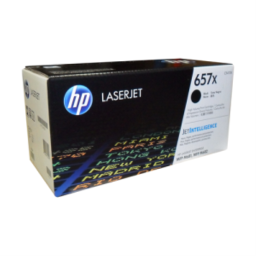 HP 657X Black LaserJet Toner Cartridge