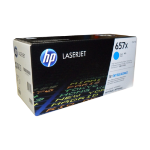 Cartouche de toner cyan HP LaserJet 657X
