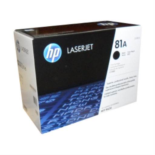 Cartouche de toner noir LaserJet HP 81A