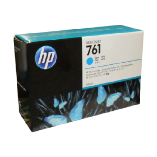 HP 761 400ml Cyan Ink Cartridge