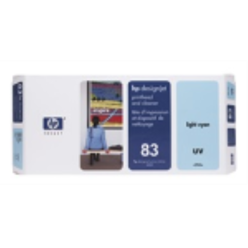HP 83 UV Light Cyan PH and Cleaner