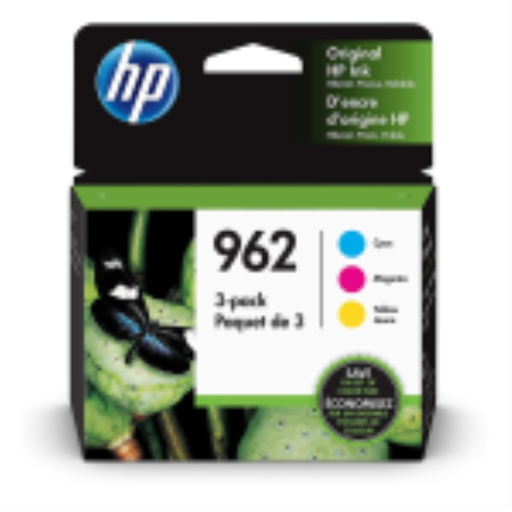 Pack de 3 encres couleur (CMY) originales HP 962