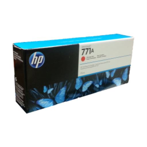 HP 771A 775ml Chrmtc Red Ink Cartridge