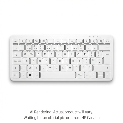 HP 350 WHT Compact Multi-Device KBD Canada - French Bilingual