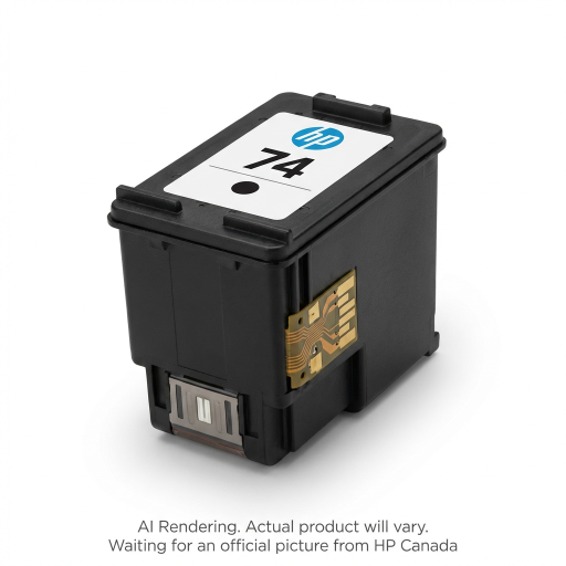 HP 74 Black US Inkjet Print Crtg EAS - Sensormatic