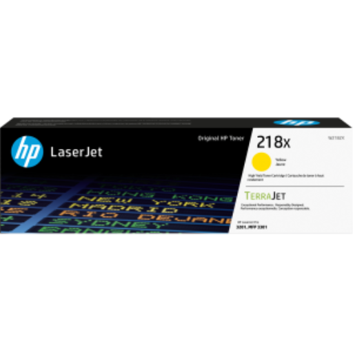 HP 218X High Yield Yellow Original LaserJet Toner Cartridge