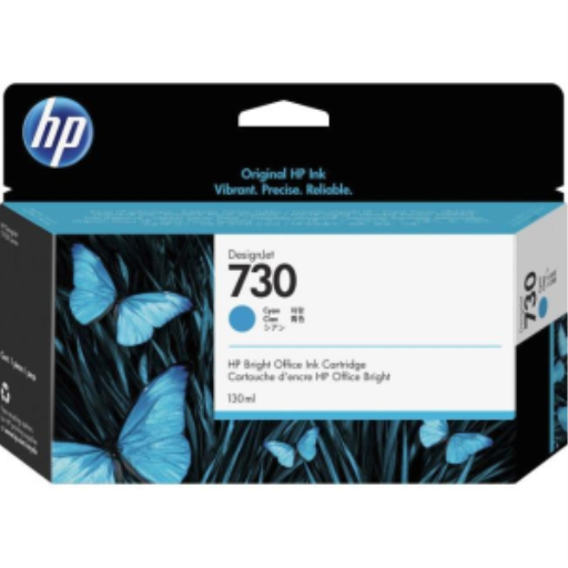 HP 730 130-ml Cyan Ink Cartridge