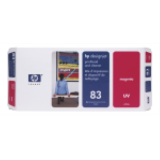 HP 83 UV Magenta Printhead and Cleaner