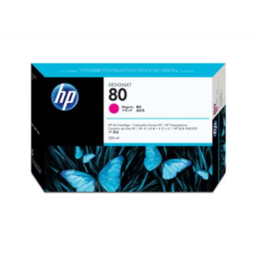 HP Magenta 80 Ink Cartridge, 350ml, WW
