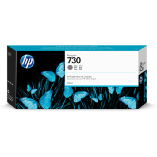 HP 730 300-ml Gray Ink Cartridge