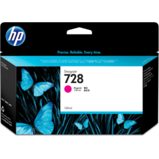 HP 728 130-ml Magenta Ink Crtg