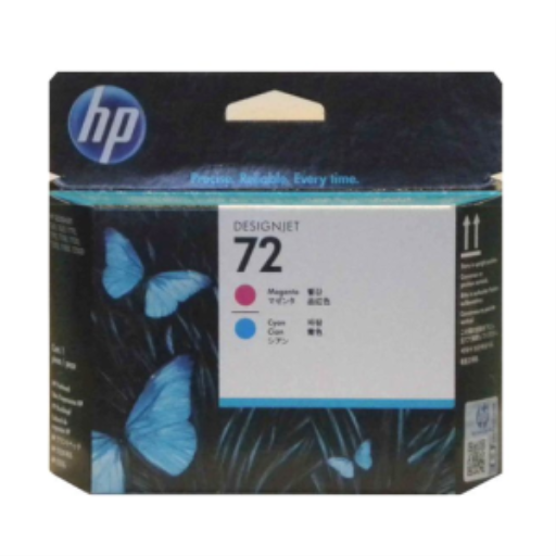 HP 72 Magenta and Cyan DesignJet Printhead