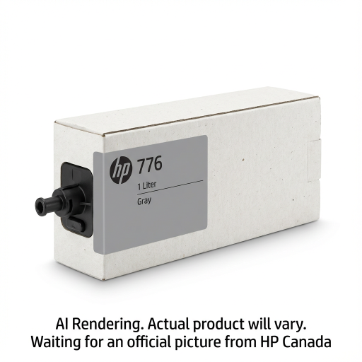 1XB05A HP HP 776 1L Gray DesignJet Ink Cartridge