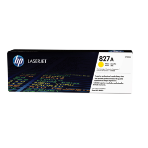 HP 827A Yellow LaserJet Toner Cartridge