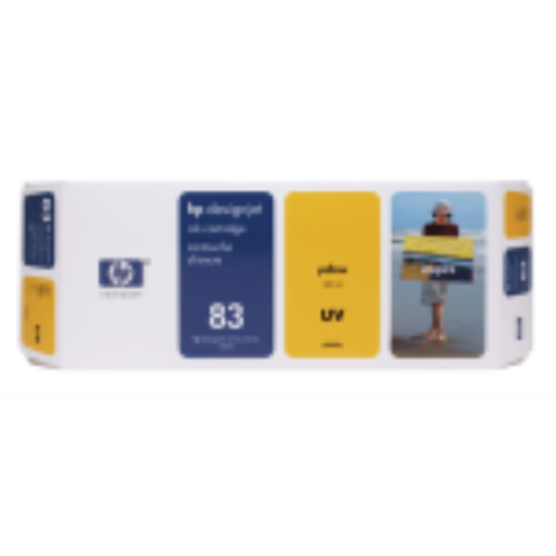 HP No. 83 UV Yellow Ink Cartridge
