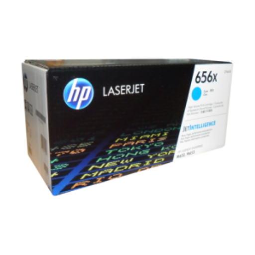 HP 656X Cyan LaserJet Toner Cartridge