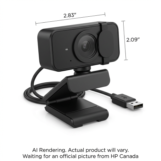 HP 320 FHD USB-A Webcam Canada - French Bilingual