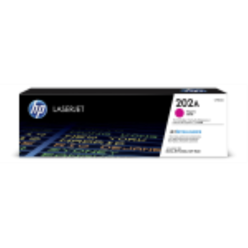 HP 202A Magenta LaserJet Toner Cartridge