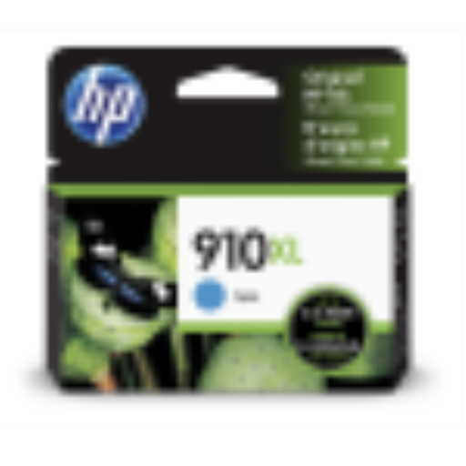 HP 910XL Cyan Original Ink Cartridge