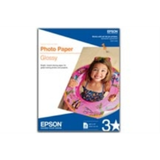 Papier photo glacé Epson S041156, 27,94 cm x 43,18 cm, 20 feuilles