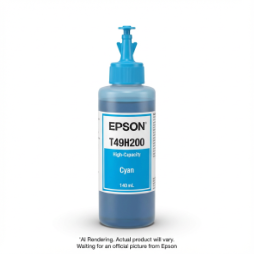 Bouteille d'encre cyan Epson T49H 140 ML SC-T3170xT49H200