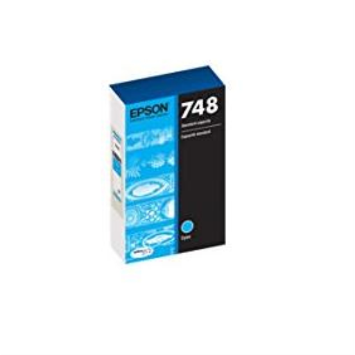 Cartouche d'encre d'origine cyan Epson 748 T748220