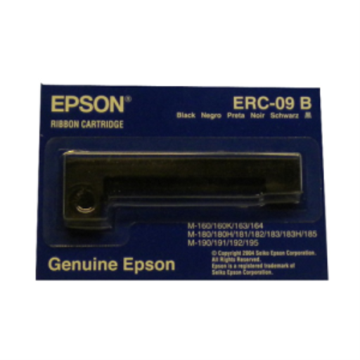 Cartouche à ruban Epson - Matrice à points - 200 000 caractères - Noir - 1 unité, ERC-09B