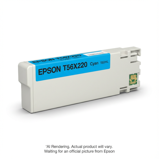 Cartouche d'encre cyan EPSON T56X pour SC P7370/P9370 150ML