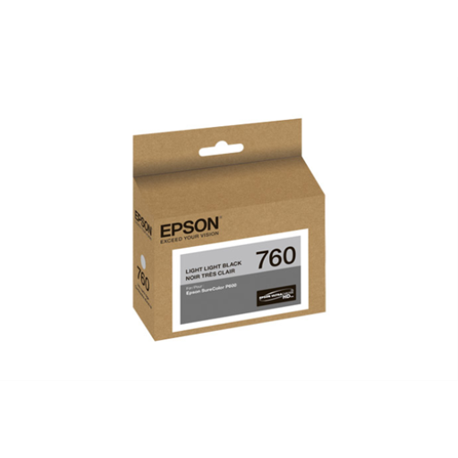 Cartouche d'encre authentique noir clair clair Epson 760 T760920