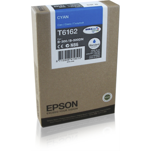 Cartouche d'encre d'origine cyan Epson T616200