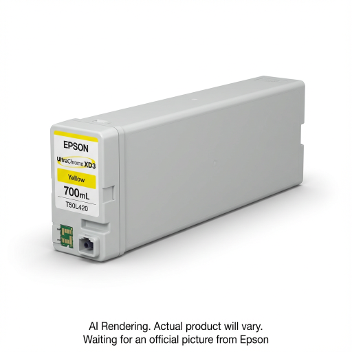 Cartouche jaune Epson ULTRACHROME XD3, 700MLT50L420
