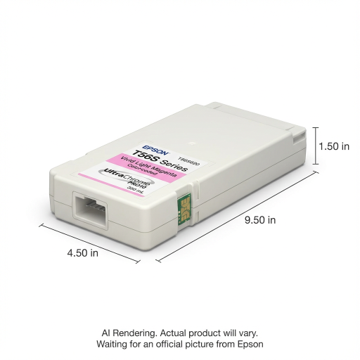 Cartouche d'encre magenta clair vif EPSON T56S pour SC P7370/P9370 350ML