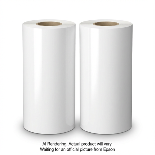 Papier Epson SureLab, Brillant (250), 8"X213', 2 rouleauxS4
