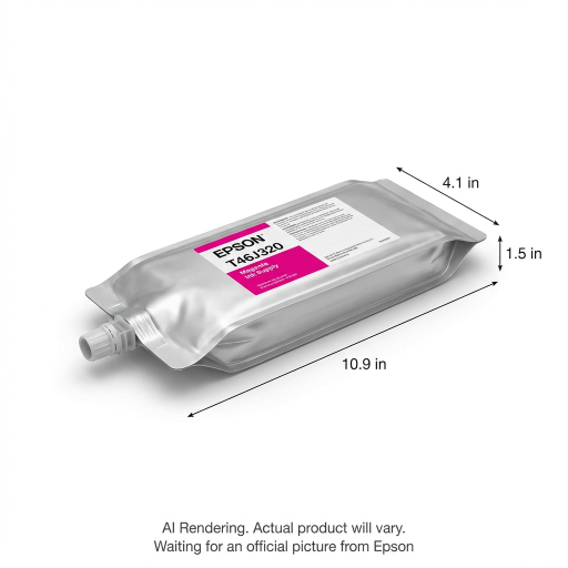 Cartouche d'encre magenta T46J320 Epson SureLab D1070, 250 ml