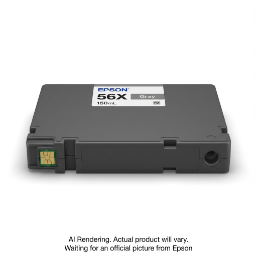 Cartouche d'encre grise EPSON T56X pour SC P7370/P9370 150ML