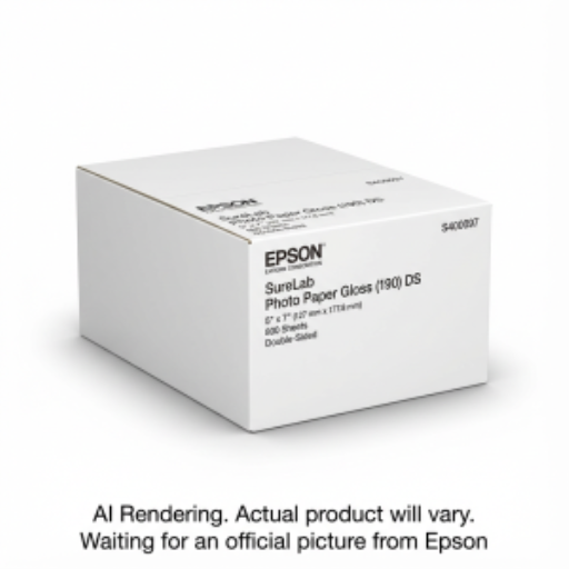 Papier Epson SureLab, Brillant (190) DS, 5"X7", 800 feuilles