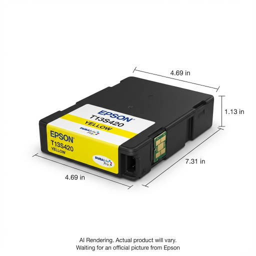 Cartouche d'encre jaune EPSON T13S DURABrite Pro capacité standard / EM-C7100, EP-C7000