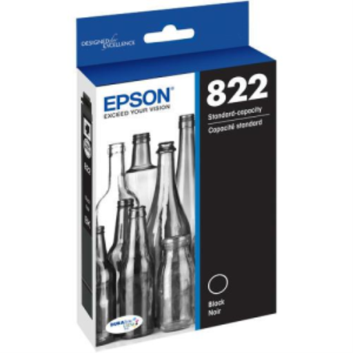 T822120-S Epson Epson T822 Cartouche d'encre noire capacité standard