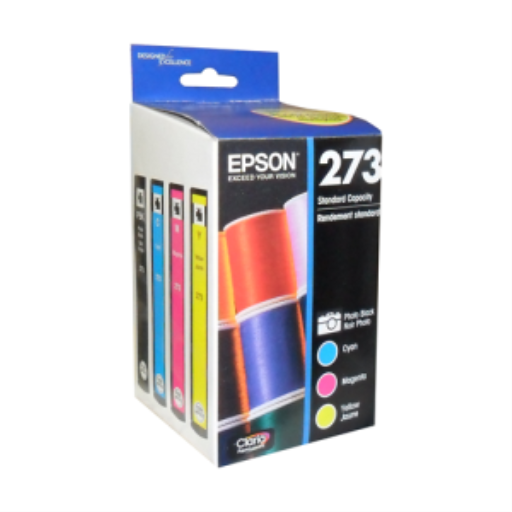 T273520-S Cartouche d'encre originale noire et couleur Epson 273