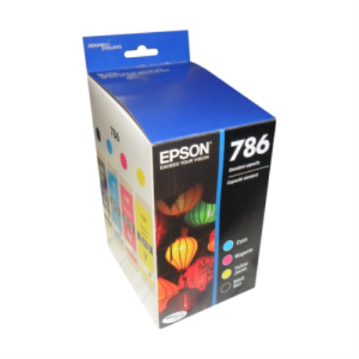 T786120-BCS EPSON PACK COMBINÉ NOIR ET COULEUR WF4630/4640/5110