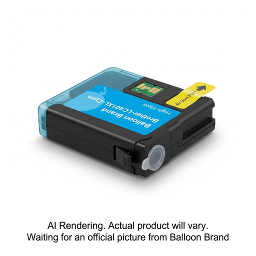 Cartouche cyan compatible Brother LC401XL